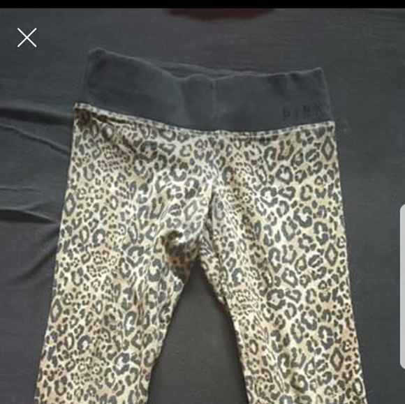 VS PINK Cheetah Print Legging - Picture 1 of 2